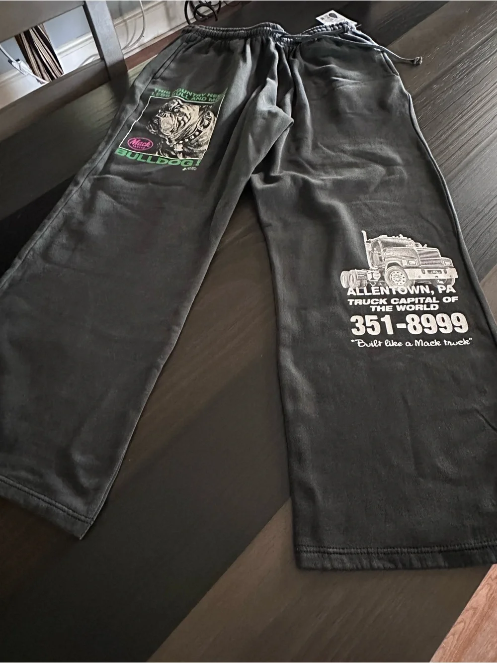 Men’s Mack truck sweats